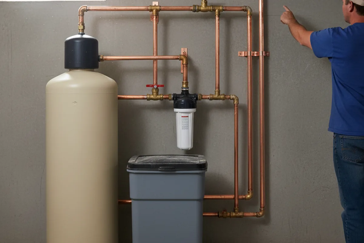 Whole-house water treatment system installed in Lake Como